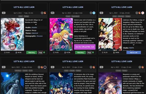 muanimelist|my anime list official.